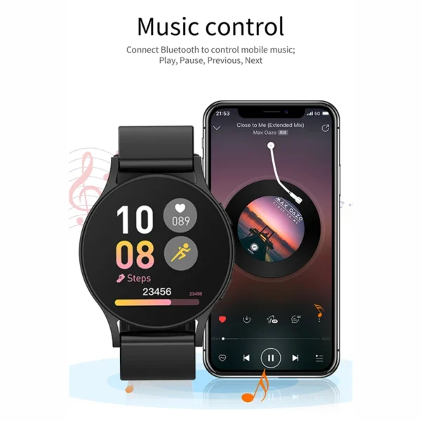 New Smart Watch 6 Men And Woman 1.44 Inch Screen Bluetooth Call Heart Rate Health Monitoring For Sunxing Wacthes 6 Pro Updates - Image 5