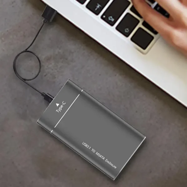 Portable HDd 500GB Hard Disk Storage Expansion USB Hard Drive Black Laptop External Hard Drive Data Storage External Hard Drive - Image 3