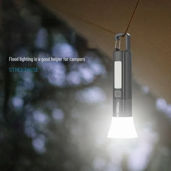 Xiaomi SMILING SHARK Outdoor Flashlight Portable Strong Lights Variable Focus with Home Camping Fishing Walking Lighting Lamp - Image 3