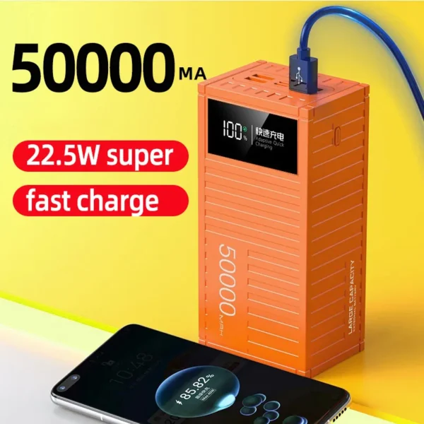 Xiaomi 50000mAh Power Bank 66W Super Fast Charging Battery High Capacity Digital Display PowerBank For iPhone Samsung Huawei2025 - Image 2