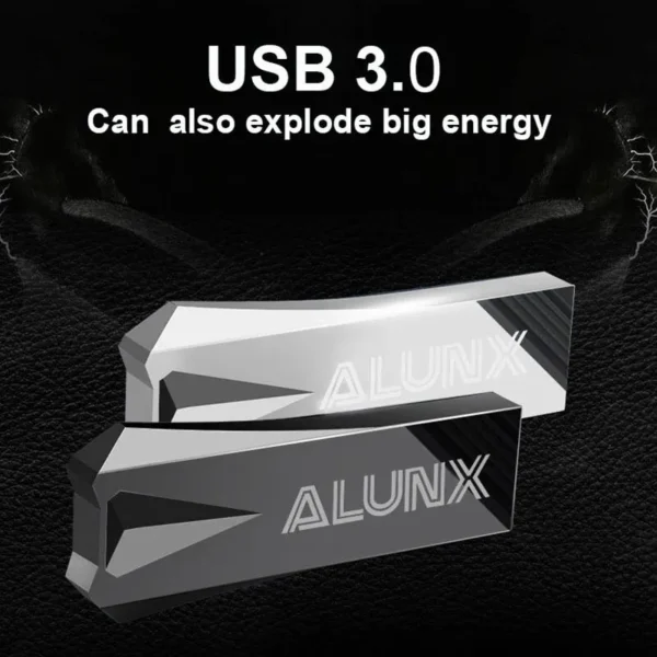 ALUNX USB 3.0 Pendrive 64Gb Memory Stick 32Gb 4Gb Metal Usb Flash Drive 128Gb Pen Drive 64 Gb 8Gb Usb Stick 16 Gb - Image 2