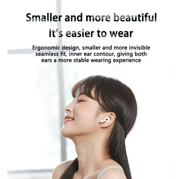 Pro 4 TWS Wireless Headphones Earphone Bluetooth-compatible 5.3 Waterproof Headset with Mic for Xiaomi iPhone Pro4 Earbuds - Image 5