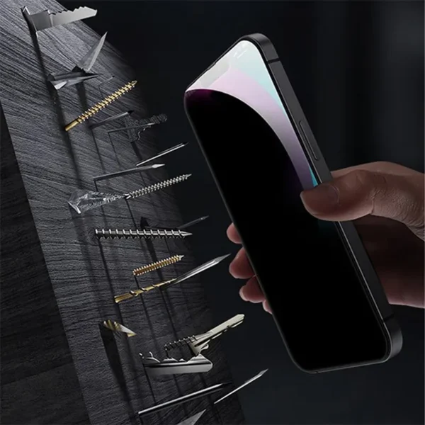 4PCS Privacy Screen Protector For iPhone 14 Pro Max 16 Pro Anti-Spy Glass For iPhone 13 15 12 11 Pro Max 13 Mini Tempered Glass - Image 5