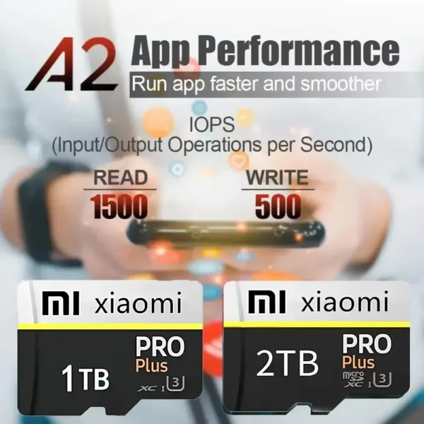 Original Xiaomi SD Card U3 Mini TF Flash Card 1TB 2TB Class 10 Black SD Memory Card 128GB 256GB 512GB For Mobile Phone PC Camera - Image 5