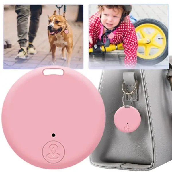 Mini GPS Locator AntiLost Alarm Wallet Keychain Smart Tag Bluetooth-Compatible Tracer Keychain Dog Pet Child Tracker Key Finder - Image 3