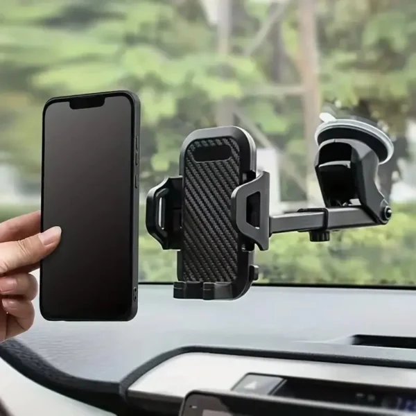 Sucker Car Phone Holder Mount Stand Suction Cup Smartphone Mobile Cell Support in Car Bracket For iPhone Xiaomi Huawei Samsung - Image 3