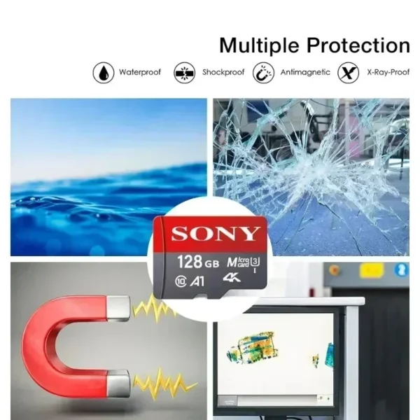 SONY Micro SD Card Mini Memory Card Class 10 32GB 64GB 128GB 256GB U3 4K High Speed Cartao De Memoria Flash Memory TF Mecard C10 - Image 3