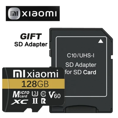 Original XIAOMI 2TB Micro TF SD Card SD Card TF/SD 128GB 512GB Mini Memory Card Class10 For Camera/Phone 2025 NEW