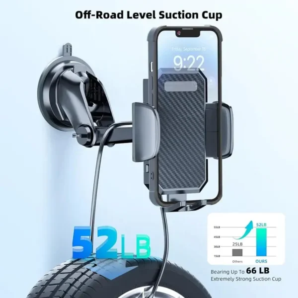 Sucker Car Phone Holder Mount Stand Suction Cup Smartphone Mobile Cell Support in Car Bracket For iPhone Xiaomi Huawei Samsung - Image 5