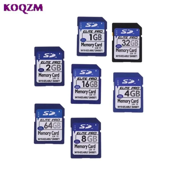 SD Card 1GB 2GB 4GB 8GB 16GB 32GB 64GB Secure Digital Flash Memory Card - Image 4