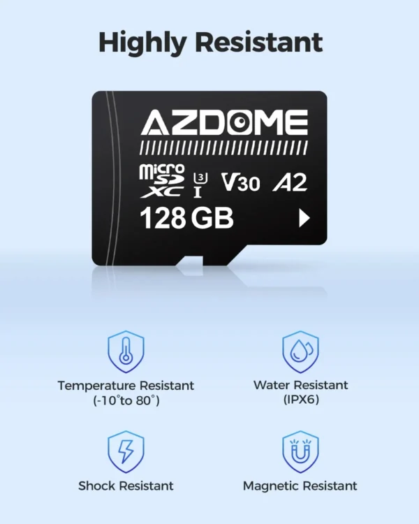 Original Flash Micro SD Card 64GB 128GB 256GB High Speed Memory Card USH-3 TF Card For LINGDU Car Dash Cam Adapters Class 10 - Image 4