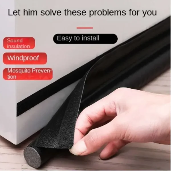 A Sealing Strip Door Seam Door Bottom Sealing Strip Sound Insulation Wind Strip Foam Tape Bedroom Door Gap Waterproof Handwork - Image 4