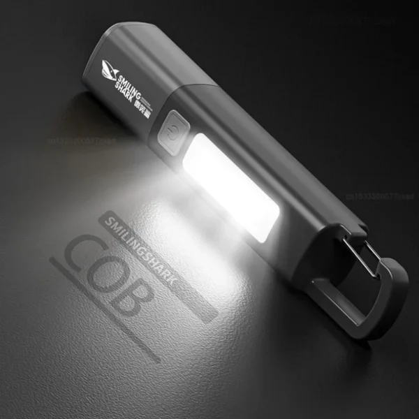 Xiaomi SMILING SHARK Outdoor Flashlight Portable Strong Lights Variable Focus with Home Camping Fishing Walking Lighting Lamp - Image 6