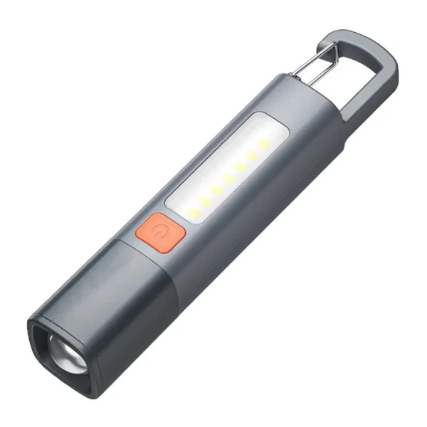 1-10PCS Super Bright COB Side Lights LED XPE Mini Portable Torch Zoomable Waterproof Outdoor Fishing Hunting Camping Flashlight - Image 2