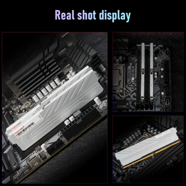 KingBank Computer Desktop Memory Ram DDR4 8G/16G 2666/3200/4000MHz with Heatsink for Desktop High Performance Gaming Office - Image 5
