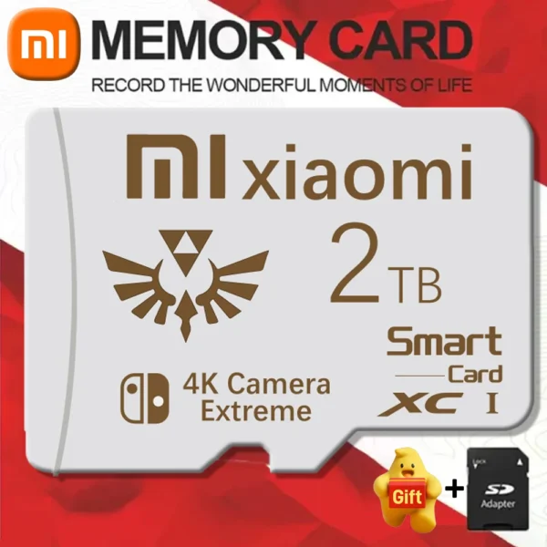 XIAOMI Micro TF/SD Card High Speed 2TB 1TB Memory Card 128GB tarjeta micro TF SD 256GB Memory Card UHS-I U3 A2 For XIAOMI Huawei