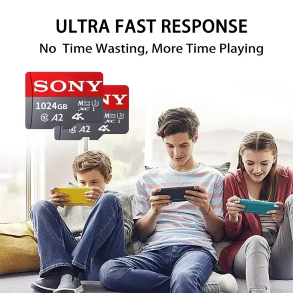 Sony 256GB High Speed Memory Card 128GB 512GB 1TB Class 10 Micro SD Card 64GB 32G SD Memory Card For Nintendo Switch Phone/Ps4 - Image 6