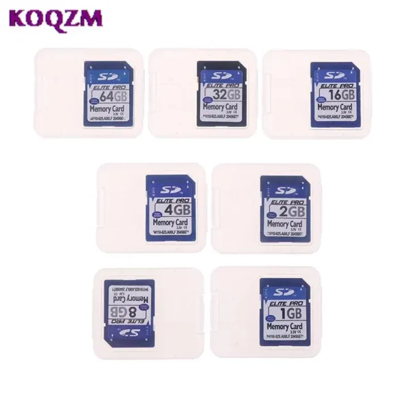 SD Card 1GB 2GB 4GB 8GB 16GB 32GB 64GB Secure Digital Flash Memory Card - Image 3