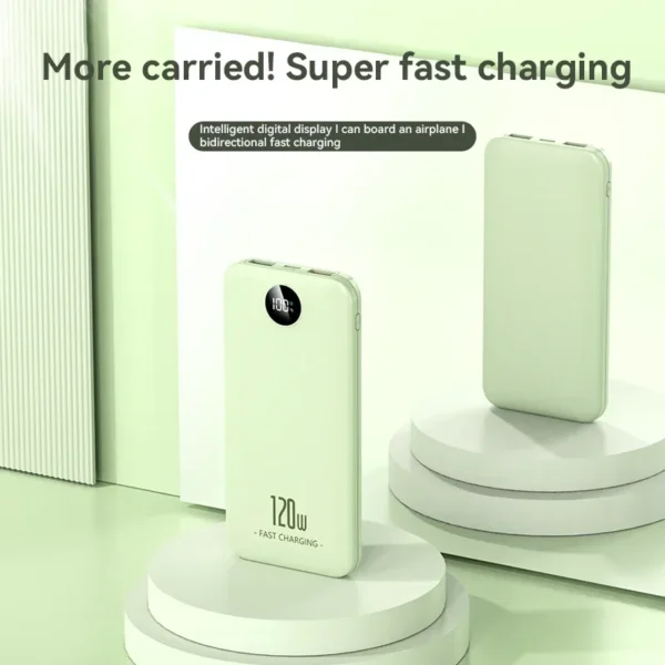Xiaomi 200000mAh Power Bank 120W Super Fast Charger Portable External Battery Large Capacity Mobile Power for iPhone Samsung New - Image 3