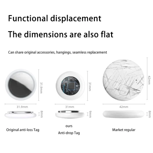 Xiaomi Airtag Bluetooth GPS Trackers IPX 5 Waterproof Sport Tracking Find My Elderly Kids Pets Available Mini Finders For iPhone - Image 4