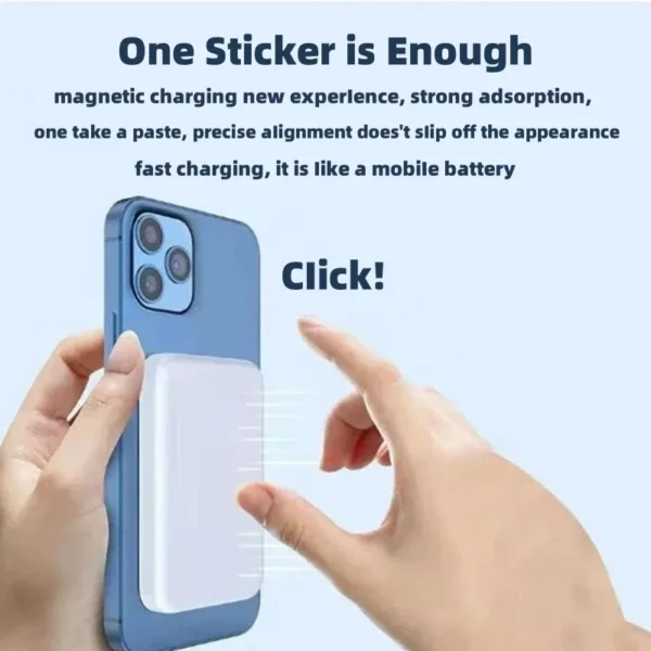 Magnetic Power Bank For Apple Original Powerbank External Auxiliary Battery Pack Wireless Fast Charger for iPhone 12 13 14 15 16 - Image 3
